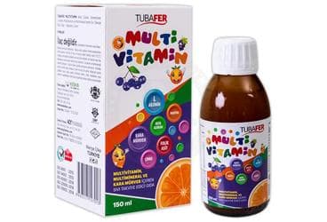 TUBAFER MULTIVITAMIN SURUP 150 ml şişe İlaç Görseli