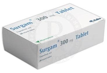 SURGAM 300 MG 20 TABLET İlaç Görseli