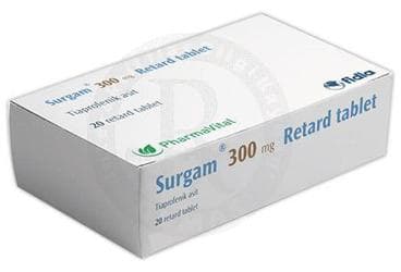 SURGAM RETARD 300 MG 20 TABLET İlaç Görseli