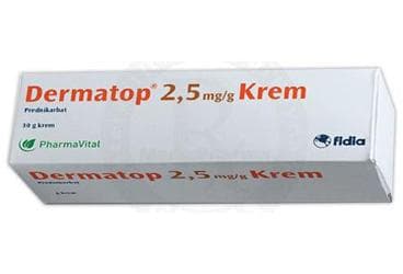 DERMATOP 2,5 MG KREM (30 G) İlaç Görseli