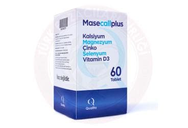 MASECALLPLUS TAKVIYE EDICI GIDA TABLET 60 tablet İlaç Görseli