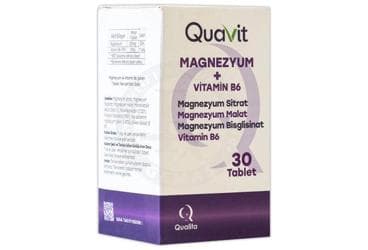 QUAVIT MAGNEZYUM TABLET 30 tablet İlaç Görseli