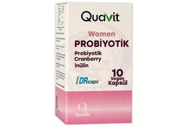 QUAVIT WOMEN PROBIYOTIK KAPSUL 10 kapsül İlaç Görseli