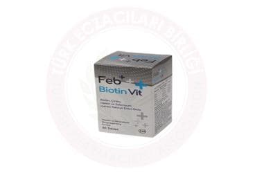 FEB BIOTIN TABLET 60 tablet İlaç Görseli