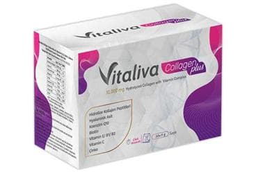 VITALIVA VITAMINS COLLAGEN PLUS 30 saşe İlaç Görseli