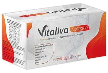 VITALIVA VITAMINS COLLAGEN LIKIT 20 ml 30 flakon İlaç Görseli