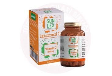 SUNDEX LIPOZOMAL C ICEREN TAKVIYE EDICI GIDA TABLET 1000 mg 30 tablet İlaç Görseli