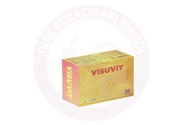 VISUVIT TAKVIYE EDICI GIDA KAPSUL 30 kapsül İlaç Görseli