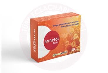 ARMEFOL PLUS TAKVIYE EDICI GIDA 30 kapsül İlaç Görseli