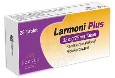 LARMONI PLUS 32 MG/25 MG TABLET (28 TABLET) İlaç Görseli