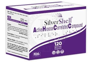 SILVER SHELL AHCC TAKVIYE EDICI GIDA 120 kapsül İlaç Görseli