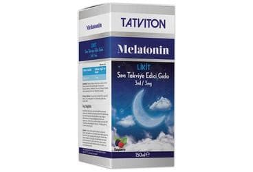 TATVITON MELATONIN LIKIT TAKVIYE EDICI GIDA 150 ml şişe İlaç Görseli