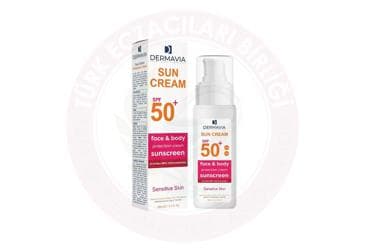 DERMAVIA SPF 50+ GUNES KREMI HASSAS CILTLER 200 ml şişe İlaç Görseli