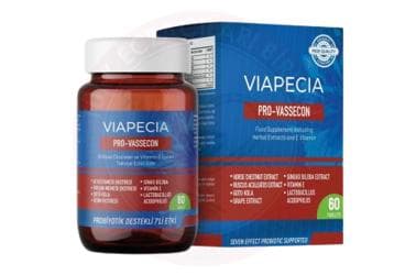 VIAPECIA PRO-VASSECON TABLET 60 tablet İlaç Görseli