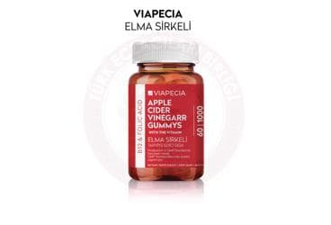 VIAPECIA ELMA SIRKELI TAKVIYE EDICI GIDA 60 tablet İlaç Görseli