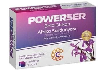 POWERSER PASTIL 24 pastil İlaç Görseli