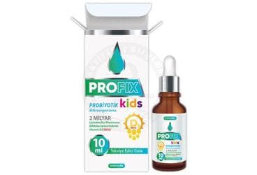 PROFIX KIDS PROBIYOTIK, VITAMIN D3 TAKVIYE EDICI GIDA 10 ml şişe İlaç Görseli