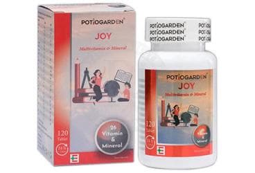 POTIOGARDEN JOY JUNIOR VITAMIN VE MINERAL ICEREN TAKVIYE EDICI GIDA TABLET 120 tablet İlaç Görseli