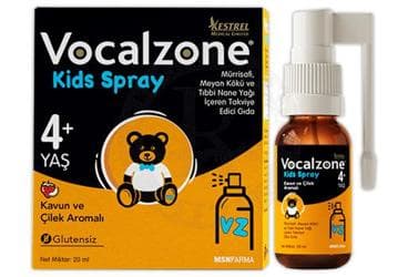 VOCALZONE KIDS BOGAZ SPREYI 20 ml şişe İlaç Görseli