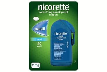NICORETTE COOLS 2 MG NANELI PASTIL (20 ADET) İlaç Görseli