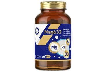 MAG632 MAGNEZYUM, VITAMIN B6 VE VITAMIN D3K2 ICEREN TAKVIYE EDICI GIDA KAPSUL 60 kapsül İlaç Görseli