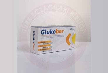 GLUKOBER TAKVIYE EDICI GIDA TABLET 60 tablet İlaç Görseli