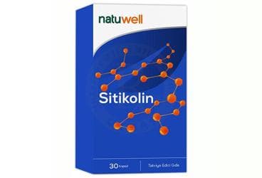 NATUWELL SITIKOLIN TAKVIYE EDICI GIDA 30 kapsül İlaç Görseli