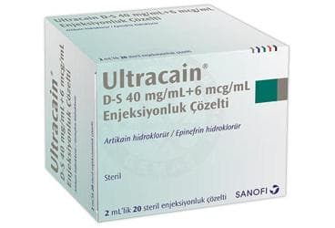 ULTRACAIN DS 2 ML 20 AMPUL İlaç Görseli