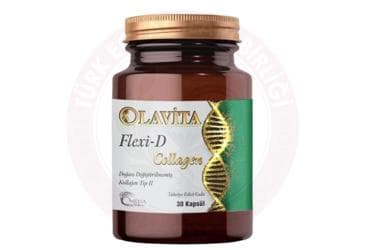 OLAVITA FLEXI-D COLLAGEN TAKVIYE EDICI GIDA KAPSUL 30 kapsül İlaç Görseli