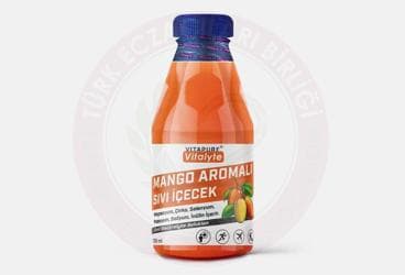 VITAPURE VITALYTE SIVI TAKVIYE EDICI GIDA MANGO AROMALI 250 ml şişe İlaç Görseli