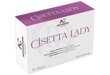 CISETTA LADY TAKVIYE EDICI GIDA TABLET 30 tablet İlaç Görseli