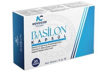 BASILON TAKVIYE EDICI GIDA KAPSUL 20 kapsül İlaç Görseli
