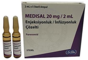 MEDISAL 20 MG/2 ML ENJEKSIYONLUK/INFUZYONLUK COZELTI (5 AMPUL) İlaç Görseli