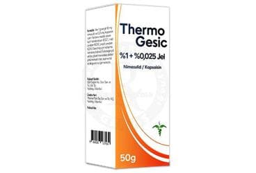 THERMO GESIC %1 + %0,025 JEL (50 GR) İlaç Görseli