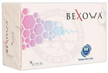 BEXOWA TAKVIYE EDICI GIDA KAPSUL 60 kapsül İlaç Görseli