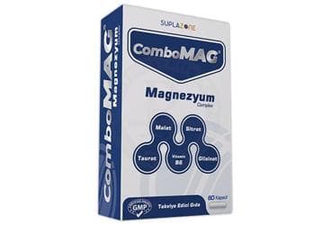 COMBOMAG MAGNEZYUM COMPLEX TAKVIYE EDICI GIDA KAPSUL 60 kapsül İlaç Görseli