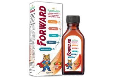 KINDERLEBEN FORWARD L-ARJININ, L-LIZIN VE KOLIN ICEREN TAKVIYE EDICI GIDA SURUP 150 ml şişe İlaç Görseli