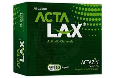 ACTALAX ACTINIDIA CHINENSIS ICEREN TAKVIYE EDICI GIDA 30 kapsül İlaç Görseli