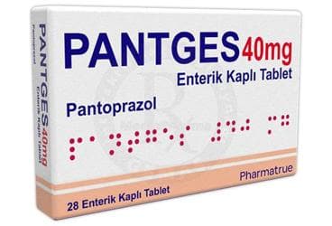 PANTGES 40 MG ENTERIK KAPLI TABLET (28 TABLET) İlaç Görseli