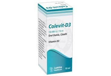 COLEVITD3 150.000 I.U./10 ML ORAL DAMLA, COZELTI (10 ML) İlaç Görseli