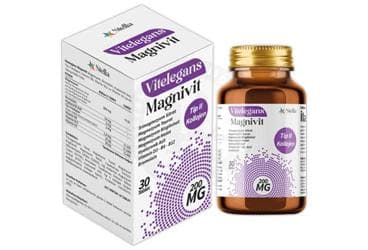 VITELEGANS MAGNIVIT TAKVIYE EDICI GIDA TABLET 30 tablet İlaç Görseli