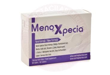 MENOXPECIA TAKVIYE EDICI GIDA TABLET 60 tablet İlaç Görseli
