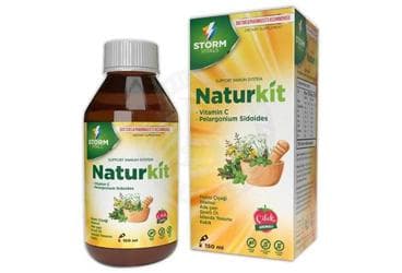STORM VITALS NATURKIT SIVI TAKVIYE EDICI GIDA 150 ml şişe İlaç Görseli