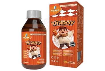 STORM VITALS VITADOY SIVI TAKVIYE EDICI GIDA 150 ml şişe İlaç Görseli