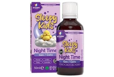 STORM VITALS SLEEPY KIDS NIGHT TIME SIVI TAKVIYE EDICI DAMLA 50 ml şişe İlaç Görseli