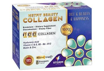 STORM VITALS NETFIT BEAUTYPLUS COLLAGEN SASE 30 saşe İlaç Görseli