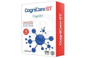 COGNICARE ST SITILKOLIN ICEREN TAKVIYE EDICI GIDA KAPSUL 30 kapsül İlaç Görseli