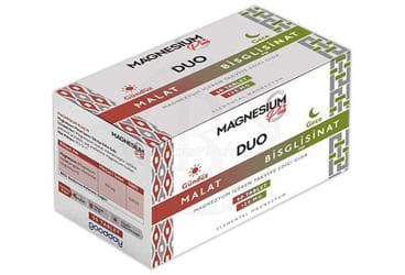 GOODDAY MAGNESIUM PLUS DUO MAGNEZYUM ICEREN TAKVIYE EDICI GIDA TABLET 60 tablet İlaç Görseli