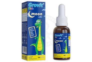 GROVIT KIDS MOON SIVI TAKVIYE EDICI GIDA DAMLA 50 ml şişe İlaç Görseli