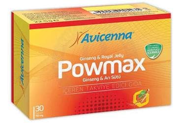 AVICENNA POWMAX TABLET 750 mg 30 tablet İlaç Görseli